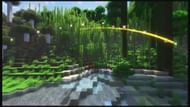 An arrow emitting a glowing trail when shot (Image via CurseForge/SSKirillSS)